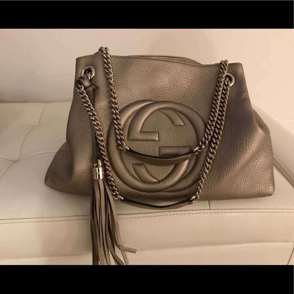 Gucci soho metallic interlocking - - Picture 2 of 5